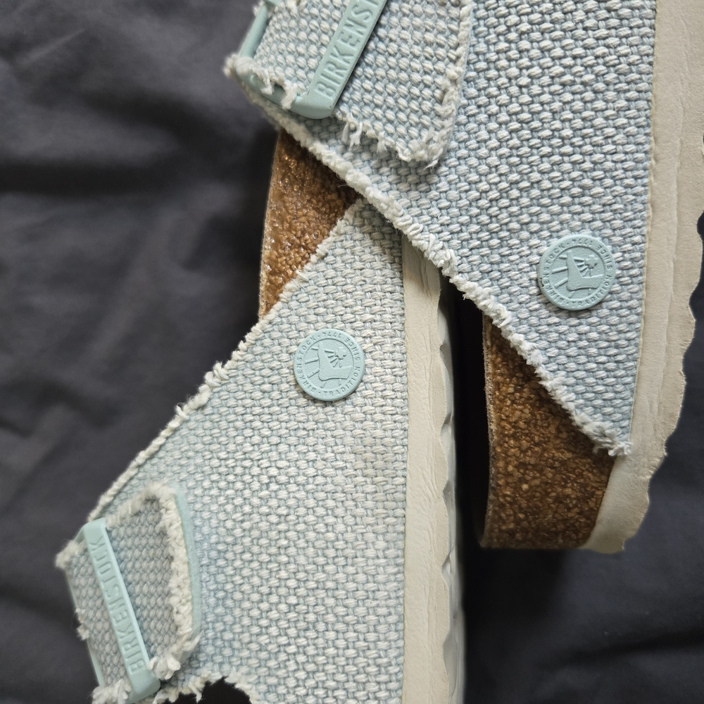 Birkenstock Arizona Vegan Light Blue - Picture 5 of 9